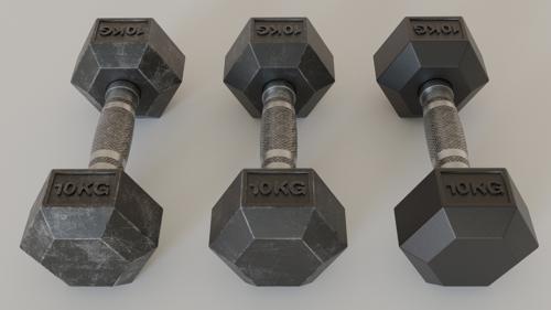 Hex Dumbbell 10 kg  preview image